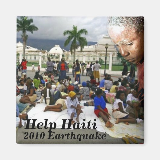 Zorg voor Haïti_ Magneet (Voorkant)