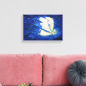 Zorg voor het Soul Angel-schilderdoek (8 x 12 inch Canvas Afdruk (Insitu (Woonkamer))