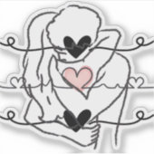Zorg Voor Jezelf Zelfzorg Sticker (Voorkant)