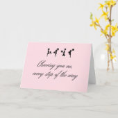 Zorg voor kaarten - Cheerleaders (Gele Bloem)