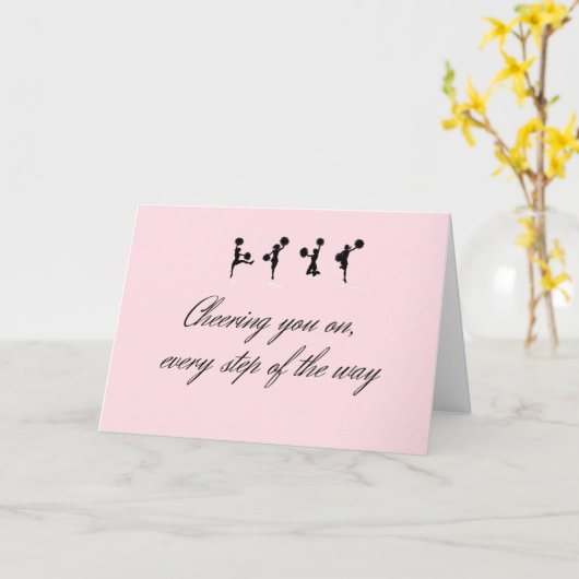 Zorg voor kaarten - Cheerleaders (Gele Bloem)