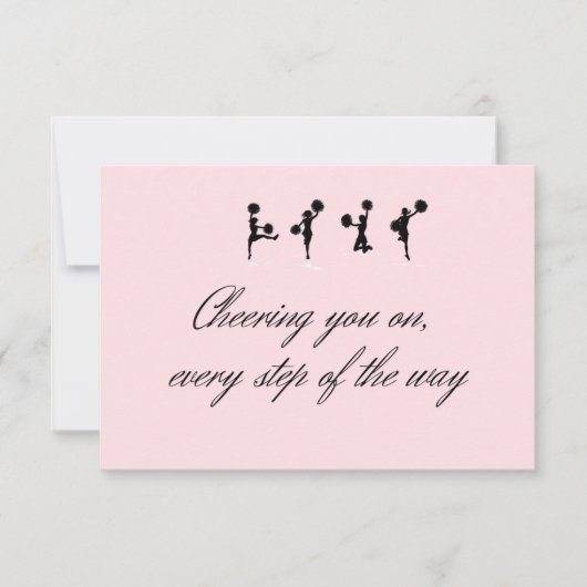 Zorg voor kaarten - Cheerleaders (Voorkant)