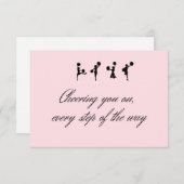 Zorg voor kaarten - Cheerleaders (Voorkant / Achterkant)