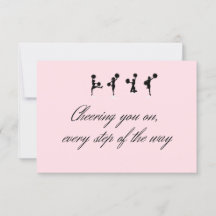 Zorg voor kaarten - Cheerleaders