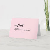 Zorg voor kaarten - Definitie van aliant (Voorkant)