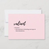 Zorg voor kaarten - Definitie van aliant (Voorkant)