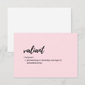 Zorg voor kaarten - Definitie van aliant (Voorkant / Achterkant)