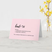 Zorg voor kaarten - Definitie van Bad-A$$ (Gele Bloem)