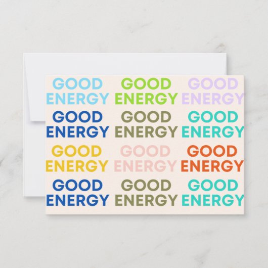 Zorg voor kaarten - Goede energie voor straling en (Voorkant)