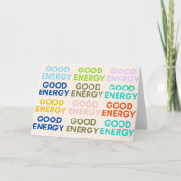 Zorg voor kaarten - Goede energie voor straling en