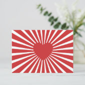 Zorg voor kaarten - Heart Burst Shield (Staand voorkant)