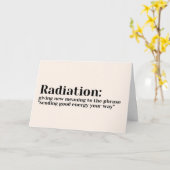 Zorg voor kaarten - nieuwe betekenisvolle straling (Gele Bloem)