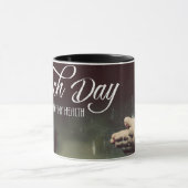 Zorg voor mijn gezondheid mok (Midden)