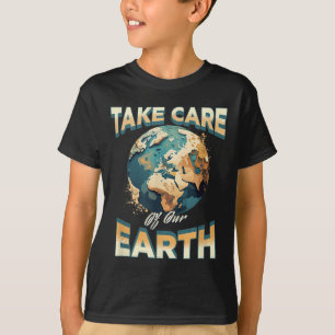 Zorg voor onze bescherming van het milieu t-shirt
