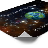 Zorg voor onze planeet poster (Hoek)