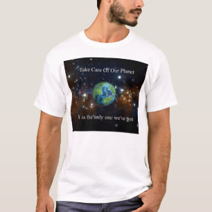 Zorg voor onze planeet t-shirt