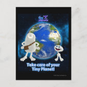 Zorg voor uw kleine planeet briefkaart (Voorkant)