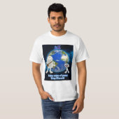 Zorg voor uw kleine planeet t-shirt (Voorkant volledig)