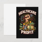 Zorg Voor Winst Bedankkaart (Voorkant / Achterkant)