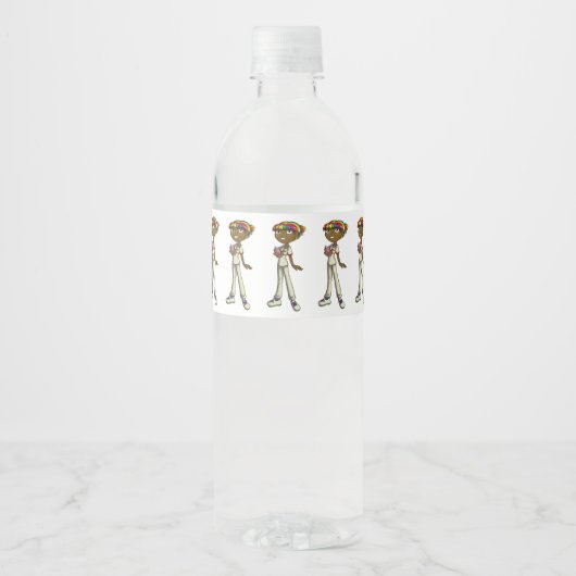 Zorg Waterfles Etiket (Voorkant)