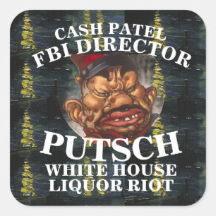ZORG WET KOSTEN OBAMA CDC GEZONDHEID GEZONDHEIDSZO VIERKANTE STICKER
