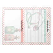 zorgafspraken notitieblok (Voorkant)