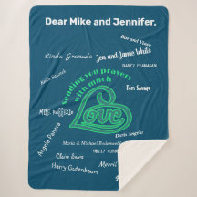 Zorgbank met liefde en gebeden