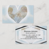 ZorgCherubs en Concern Cherubs met Doves in de wol Visitekaartje (Voorkant / Achterkant)