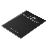 Zorgcoördinator Notities Notitieboek | (Linkerzijde)