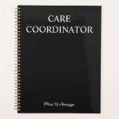 Zorgcoördinator Notities Notitieboek | (Voorkant)