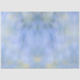 Zorgeloos Abstract Blauw Geel Patroon Tissuepapier
