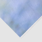 Zorgeloos Abstract Blauw Geel Patroon Tissuepapier (Detail)