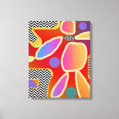 Zorgeloos Canvas Afdruk (Voorkant)