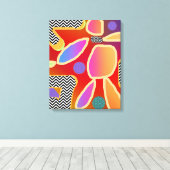 Zorgeloos Canvas Afdruk (Insitu (Houten vloer))
