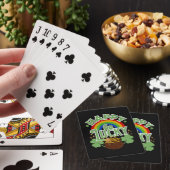 Zorgeloos Gelukkig Pokerkaarten (Insitu)
