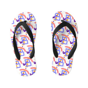 Zorgeloos Monogram B Kinder Teenslippers