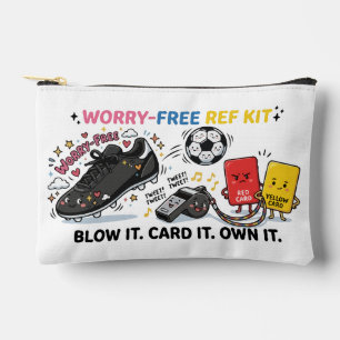 Zorgeloze scheidsrechter-kit — Grappige Kawaii-voe Etui