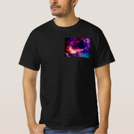 Zorgeloze T-shirt met ronde hals voor dagelijks ge