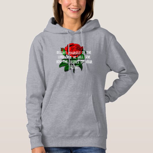 Zorgen geven een klein ding vaak een grote schaduw hoodie (Voorkant)