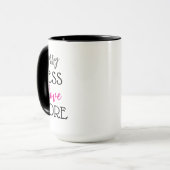Zorgen Minder Liefde Meer Koffie Mok Cup (Voorkant links)