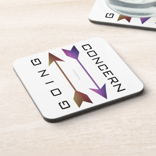 "Zorgen" Onderzetter (Linkerzijde)