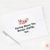 Zorgen over de zwervers (CATS), Inc. stickers (Envelop)