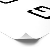 "Zorgen" Poster (Hoek)