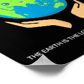 Zorgen voor de aarde van God - Christelijke Schepp Poster (Hoek)