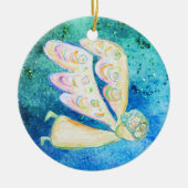 Zorgen voor de Snow Angel Ornament (Voorkant)