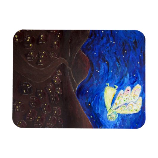 Zorgen voor de Soul Angel Art Painting Magnet Magneet (Horizontaal)