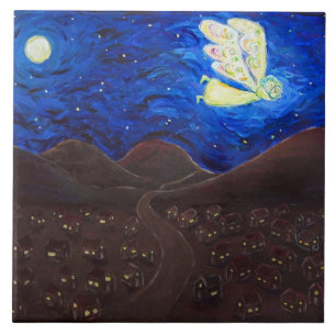 Zorgen voor de Soul Angel Tile Gift Tegeltje