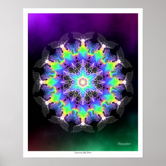 Zorgende reddingskracht poster (Voorkant)