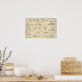Zorging voor zieken, gewonden poster (Keuken)