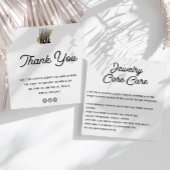 Zorgkaart Hartelijk dank voor logo Vierkante Visitekaartjes